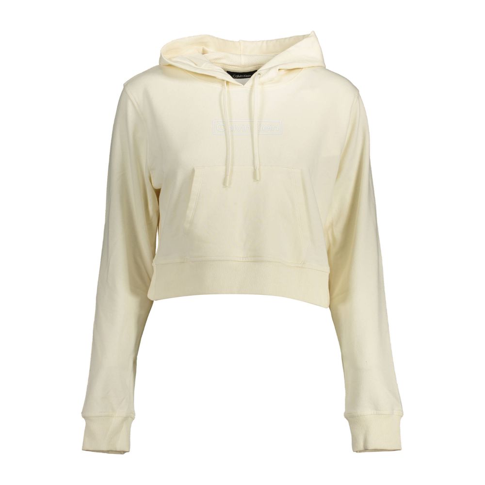 Pull femme en coton blanc Calvin Klein