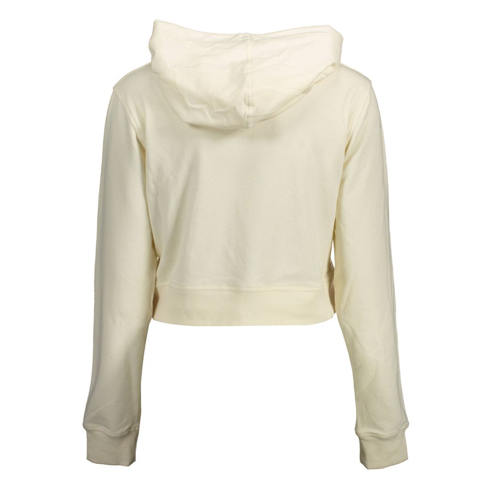 Pull femme en coton blanc Calvin Klein