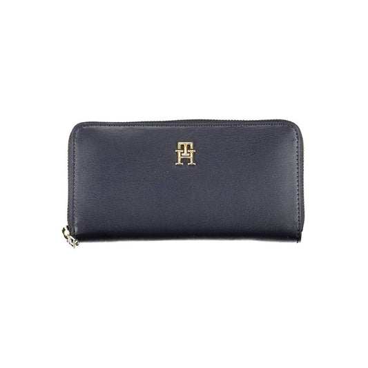 Portefeuille Tommy Hilfiger en polyéthylène bleu
