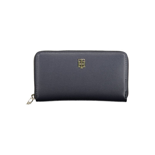 Portefeuille Tommy Hilfiger en polyéthylène bleu