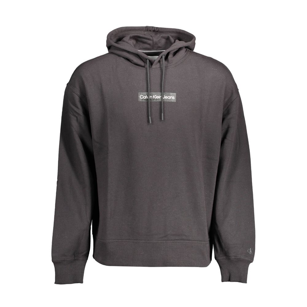 Calvin Klein Black Cotton Men's Hoodie
