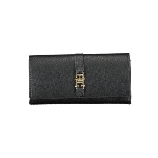 Tommy Hilfiger – Schwarze Polyethylen-Geldbörse