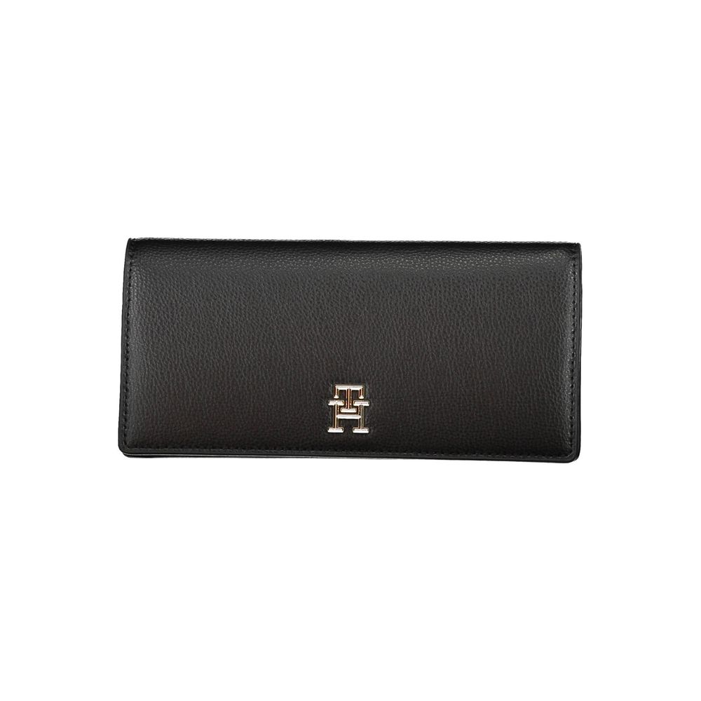 Tommy Hilfiger – Schwarze Polyethylen-Geldbörse