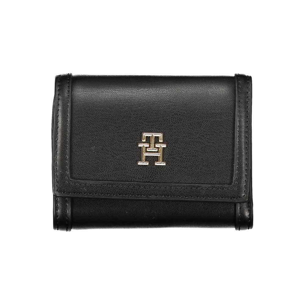 Tommy Hilfiger – Schwarze Polyethylen-Geldbörse