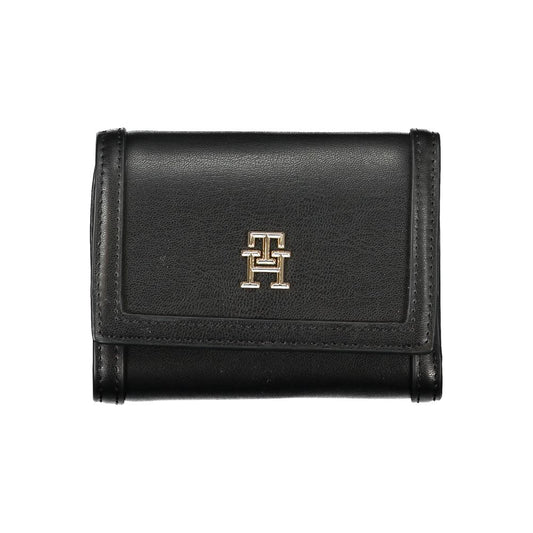 Tommy Hilfiger – Schwarze Polyethylen-Geldbörse