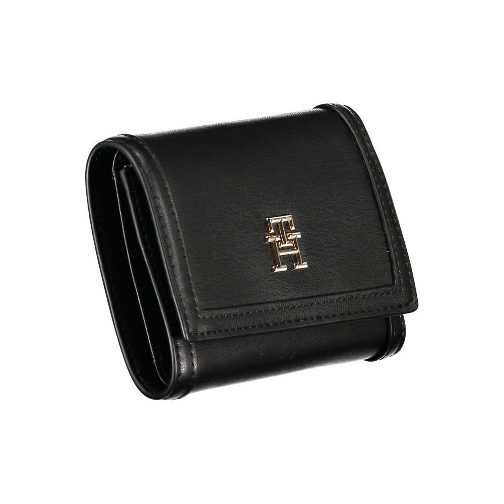 Tommy Hilfiger – Schwarze Polyethylen-Geldbörse