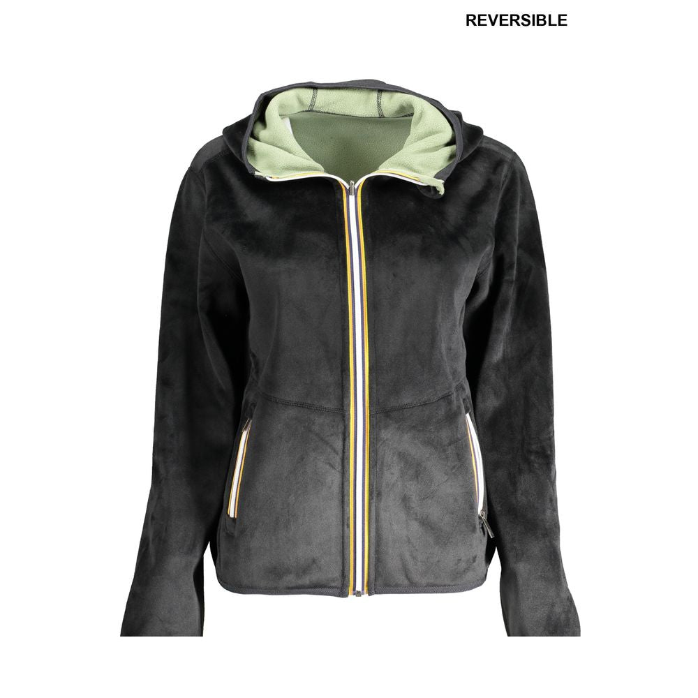 Pull K-WAY en polyester noir