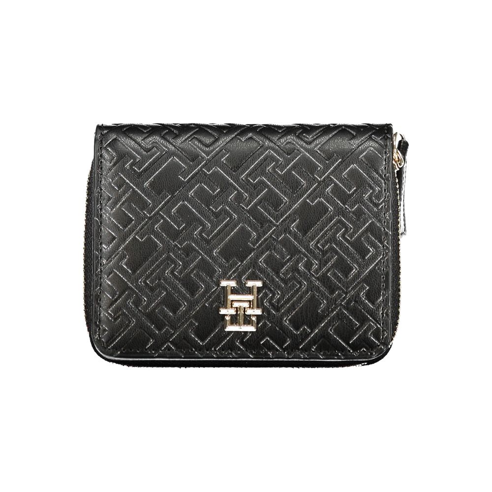 Tommy Hilfiger – Schwarze Polyethylen-Geldbörse