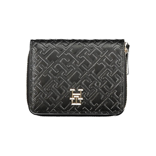 Tommy Hilfiger – Schwarze Polyethylen-Geldbörse