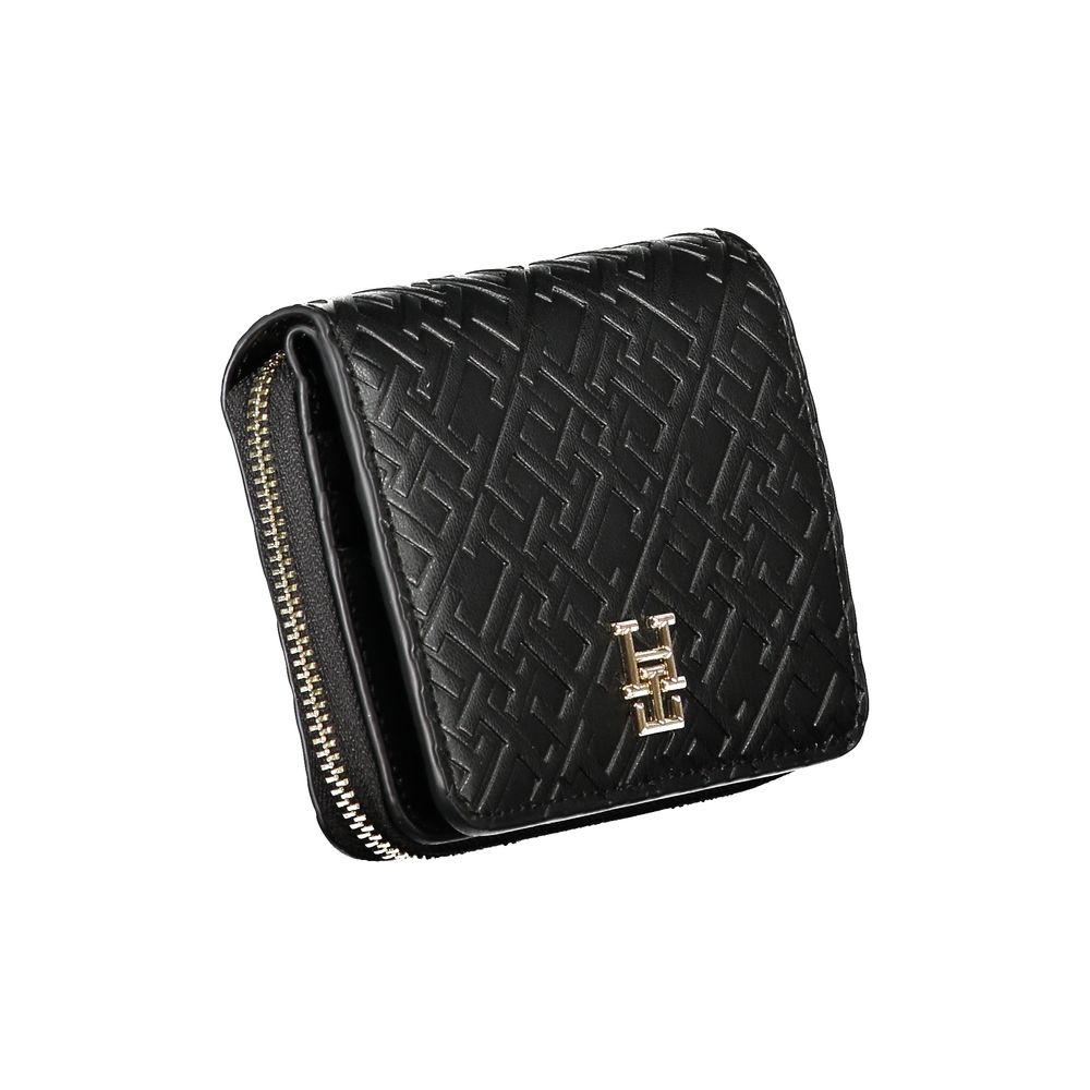 Tommy Hilfiger – Schwarze Polyethylen-Geldbörse
