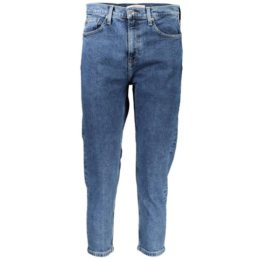Jean et pantalon en coton bleu Tommy Hilfiger