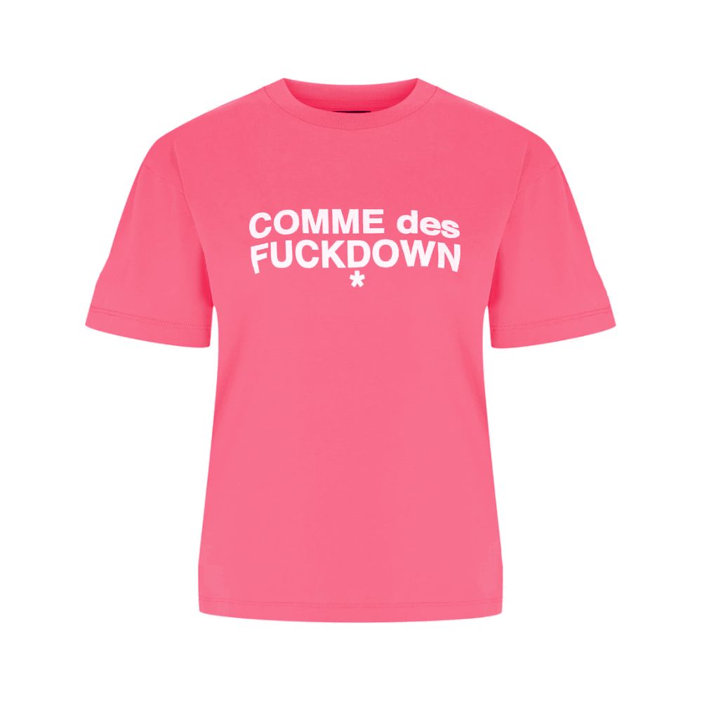 Hauts et t-shirts en coton rose Comme des Garçons Fuckdown