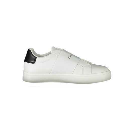 Baskets Calvin Klein en polyester blanc