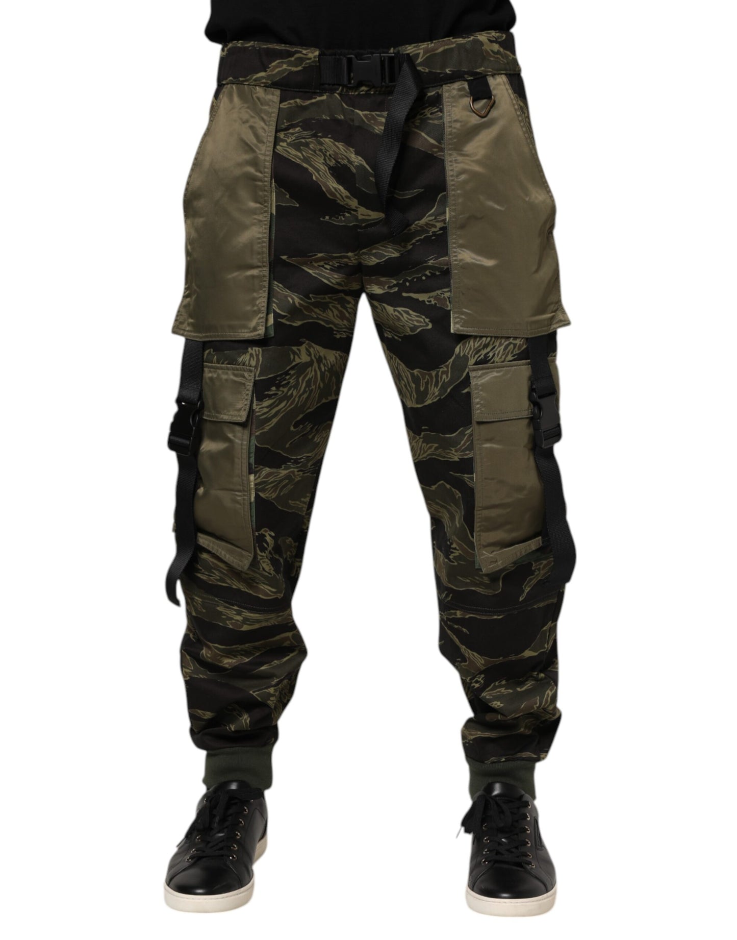 Dolce & Gabbana Multicolor Cargo Camouflage Pants