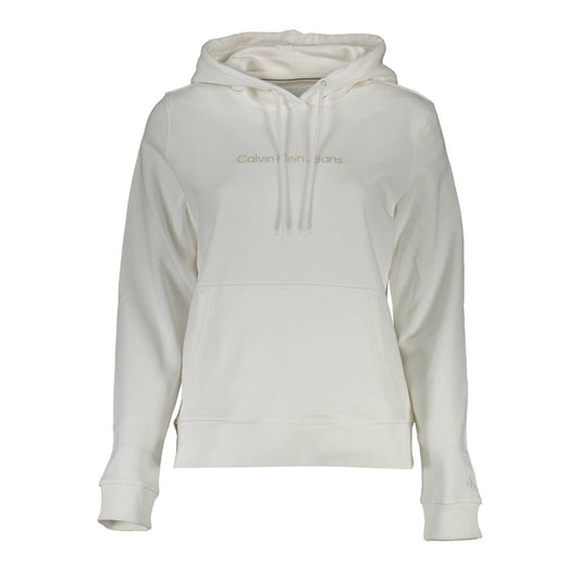 Pull en coton blanc Calvin Klein