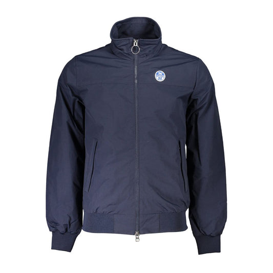 North Sails Blue Polyamide Men Jacket