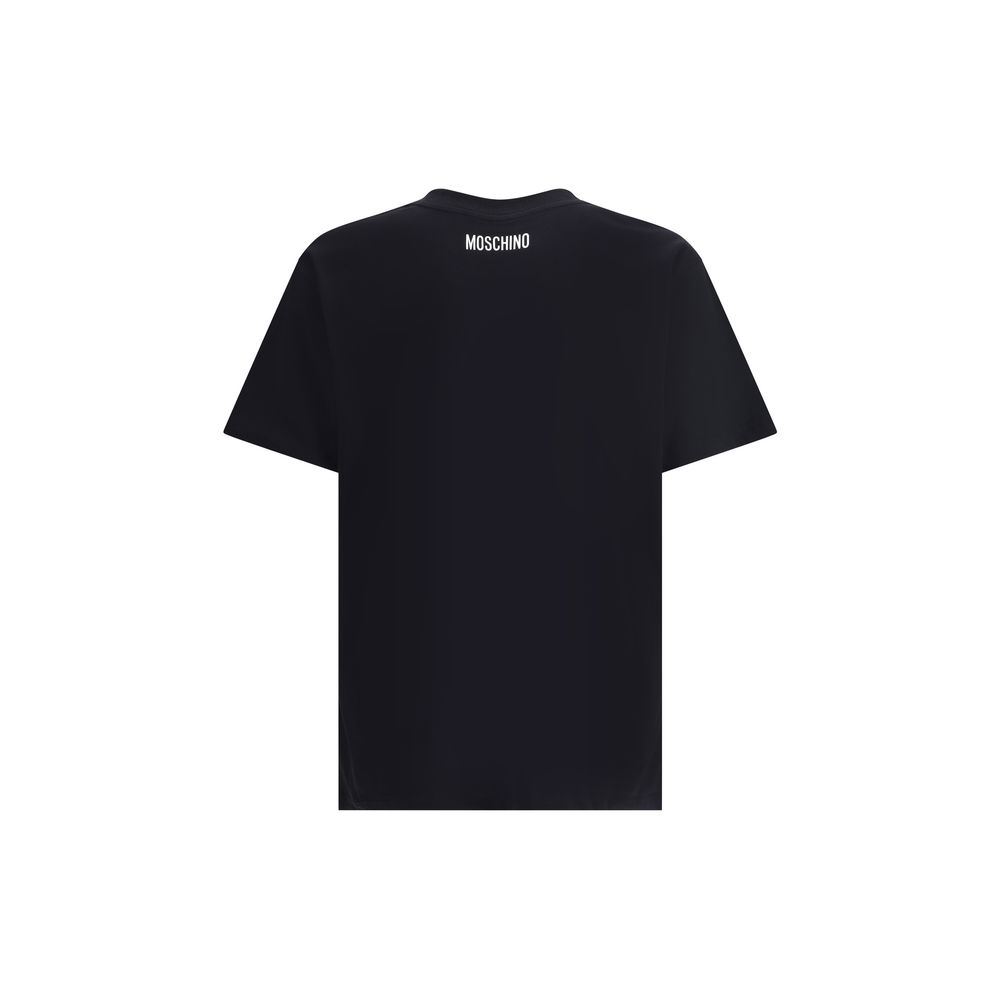 Moschino Black Cotton T-Shirt