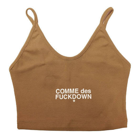 Hauts et t-shirts en coton marron Comme Des Fuckdown