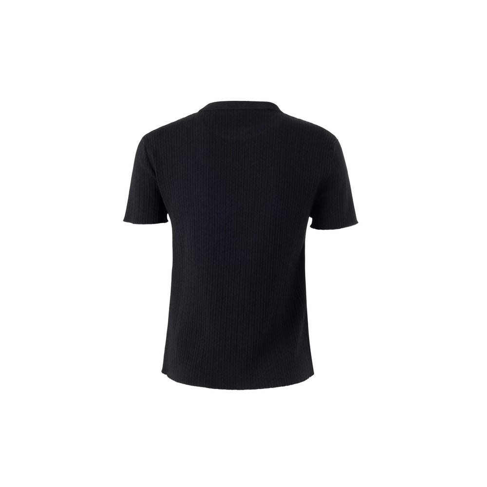 T-shirt en soie noir Tom Ford