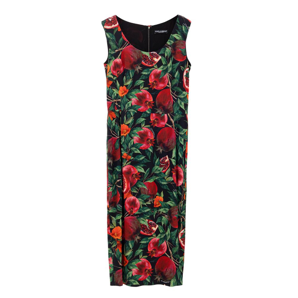 Robe longue en viscose bicolore Dolce &amp; Gabbana