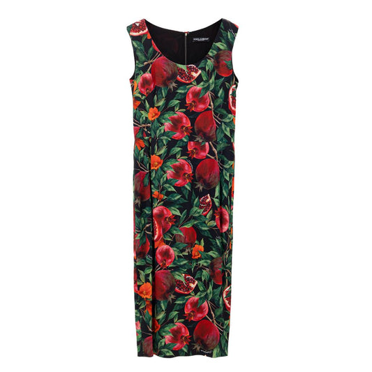 Robe longue en viscose bicolore Dolce &amp; Gabbana