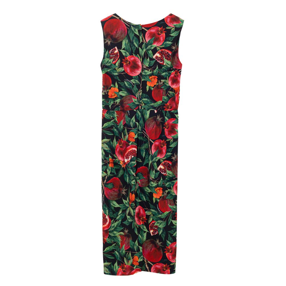 Robe longue en viscose bicolore Dolce &amp; Gabbana