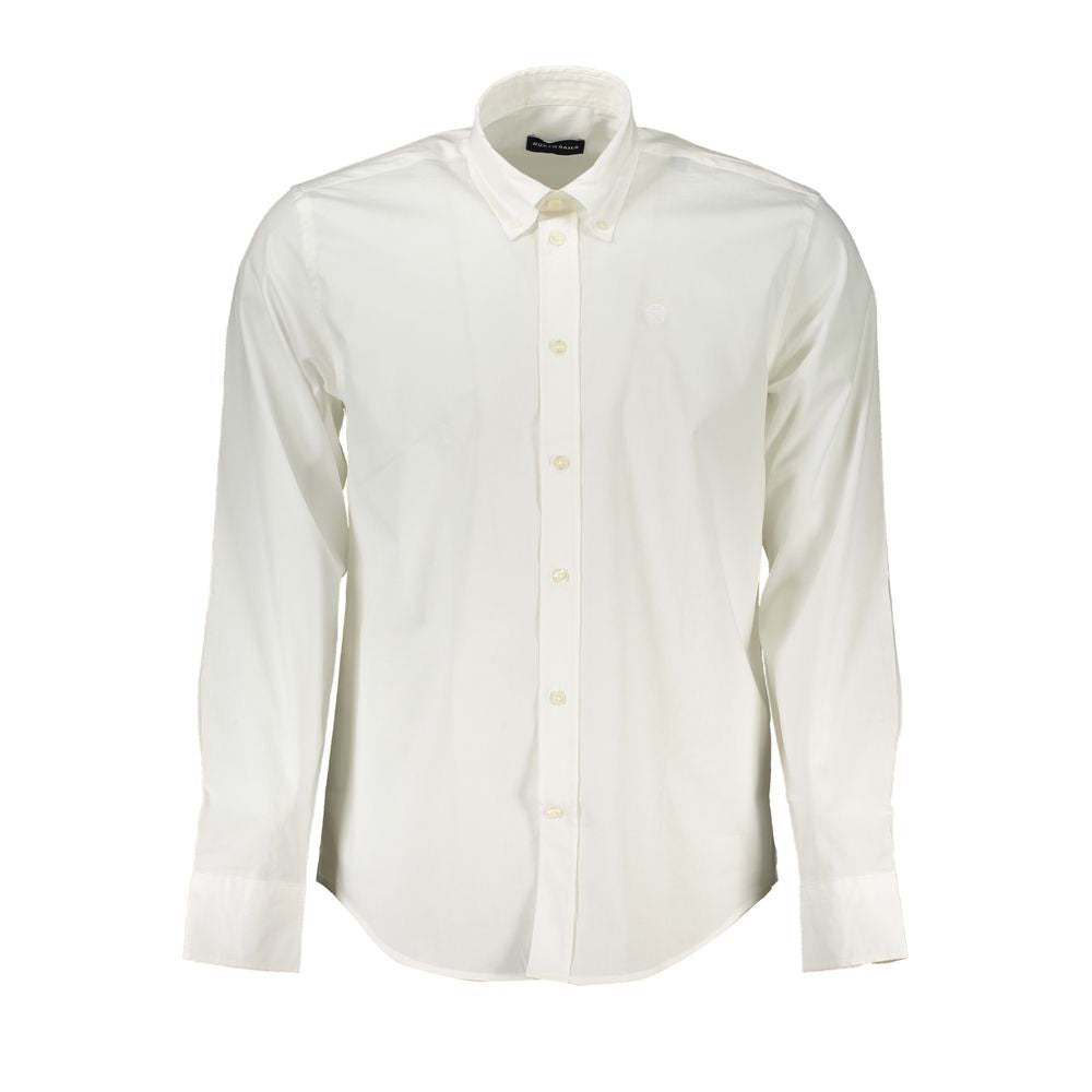 North Sails White Cotton Men's Shirt