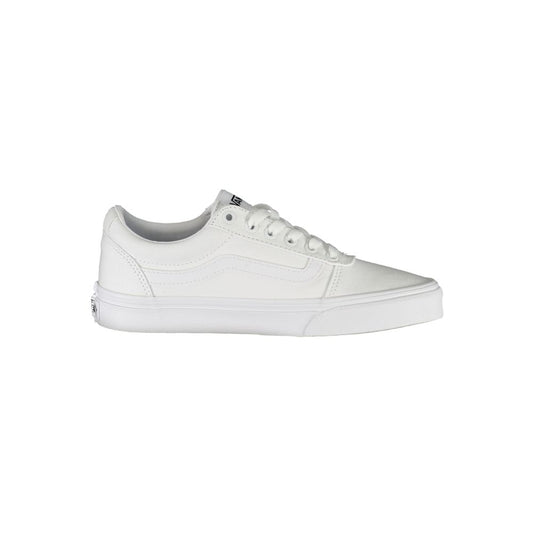 Baskets Vans blanches en polyester