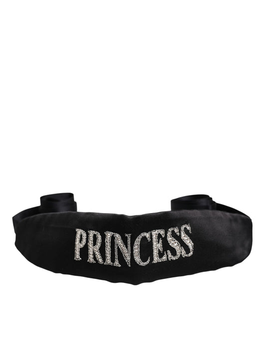 Ceinture tressée noire Princess Fantasy de Dolce &amp; Gabbana