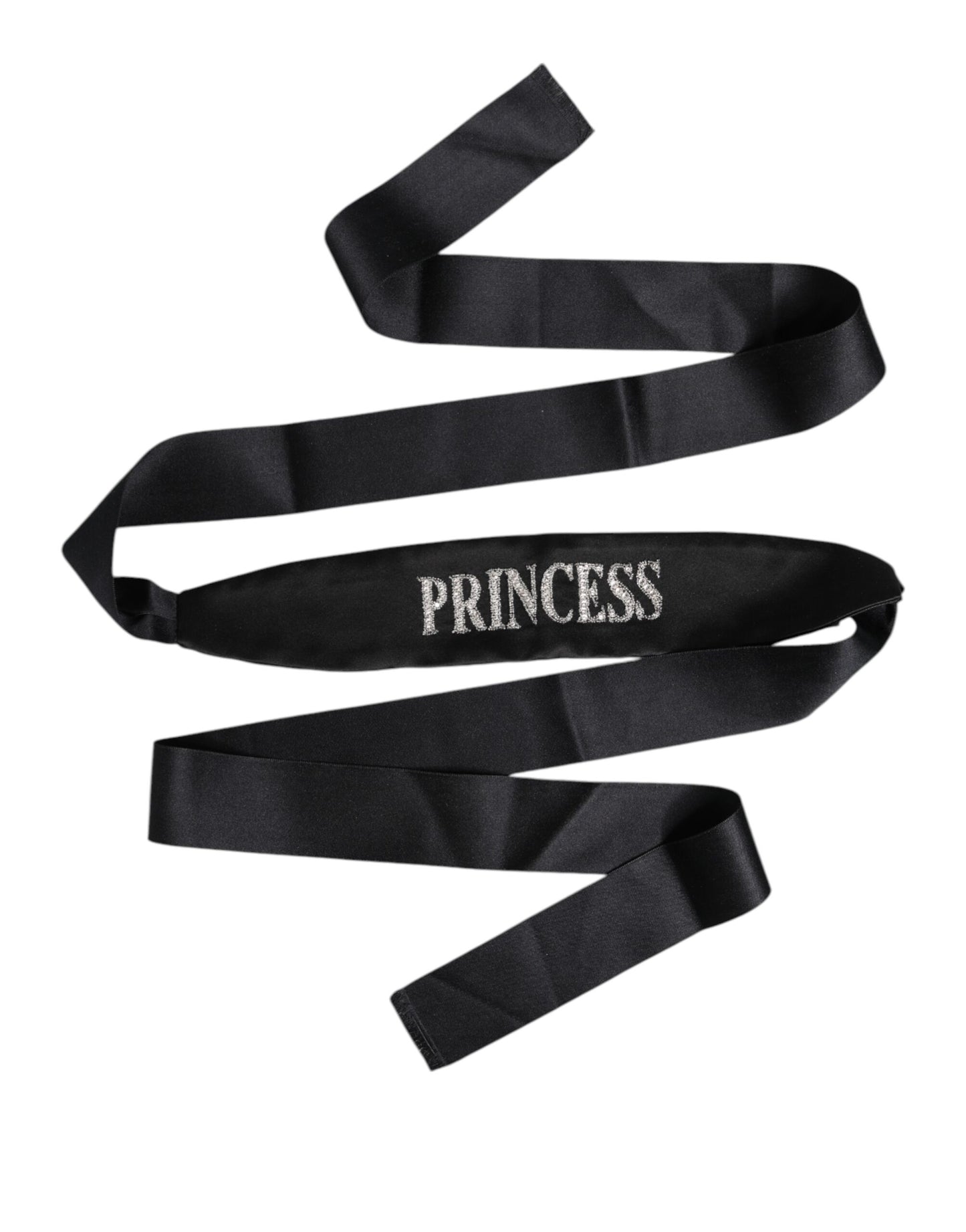 Ceinture tressée noire Princess Fantasy de Dolce &amp; Gabbana