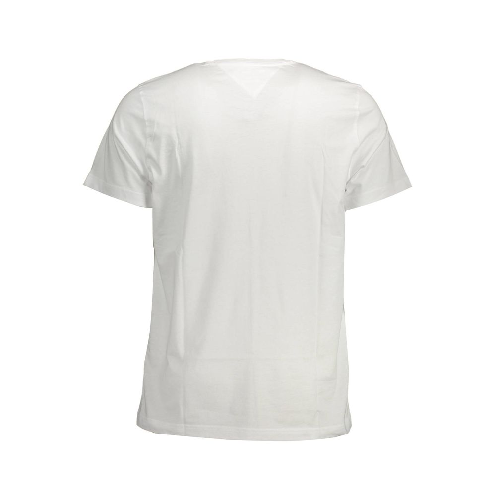 Tommy Hilfiger White Cotton Men's T-Shirt