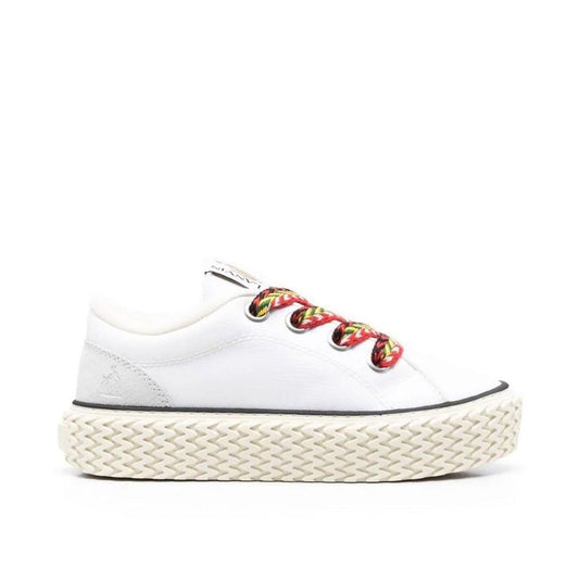 Baskets à lacets en coton Lanvin