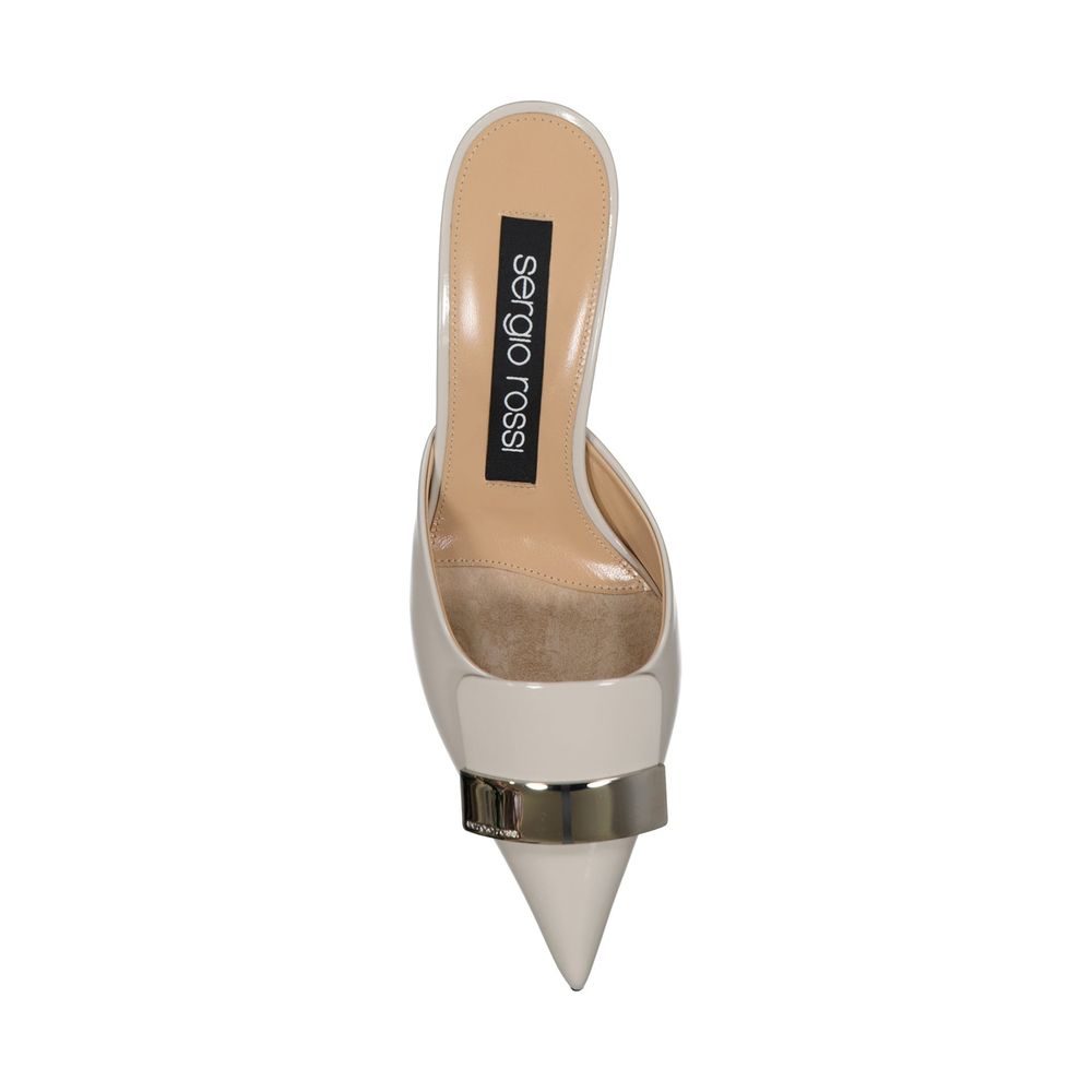 Mules en cuir Sergio Rossi