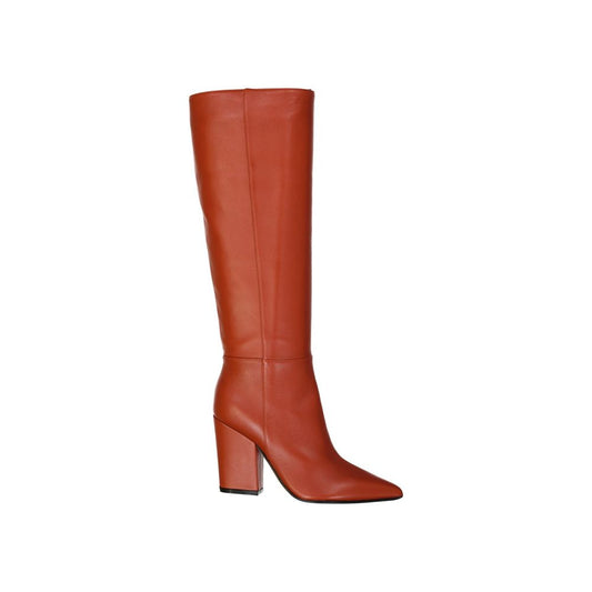 Bottes à talons en cuir Sergio Rossi