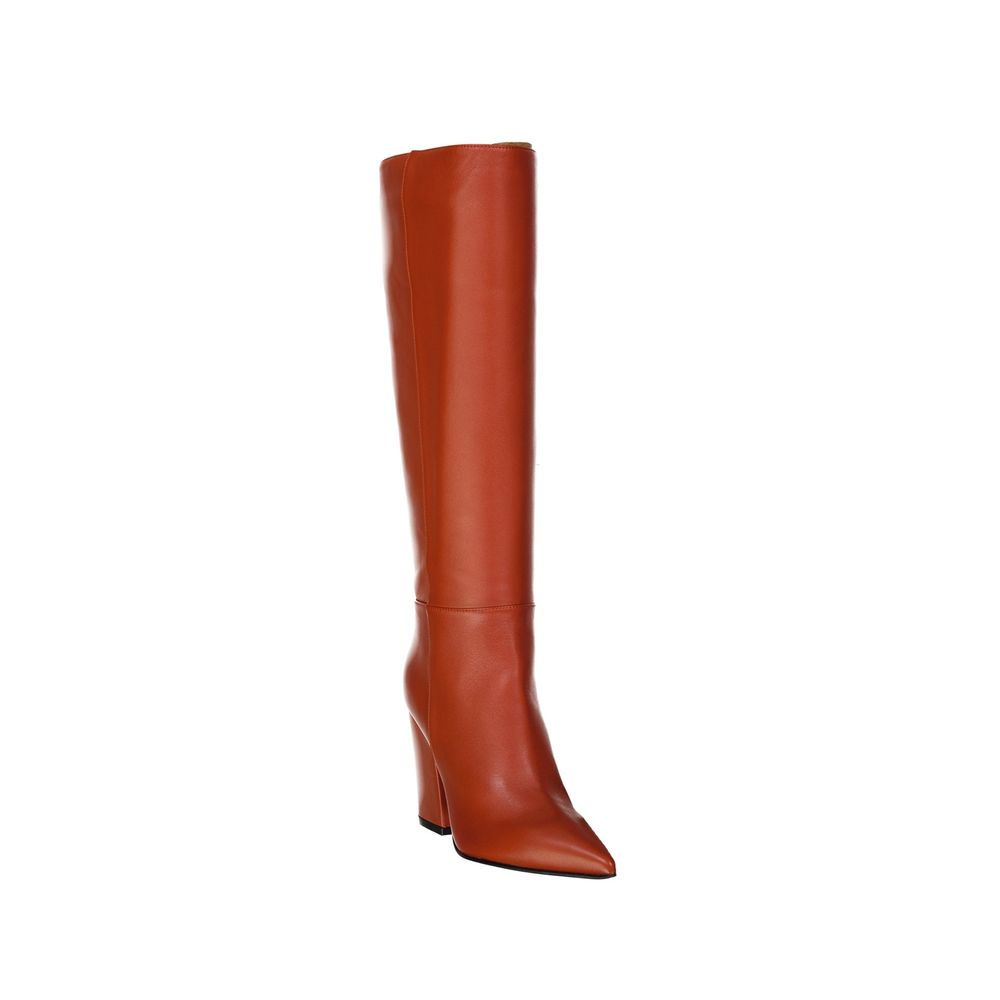 Bottes à talons en cuir Sergio Rossi