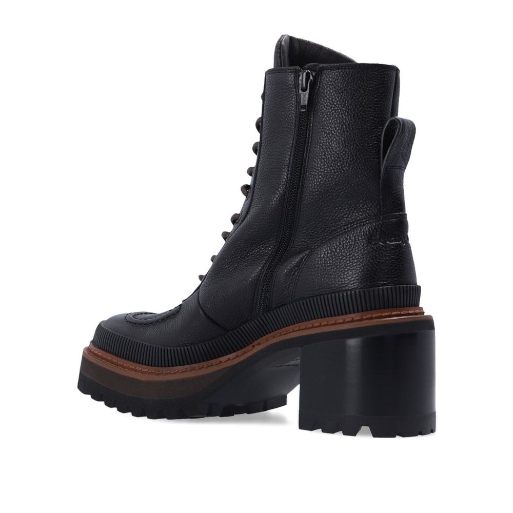 Bottines à lacets en cuir Mahalia de See By Chloé