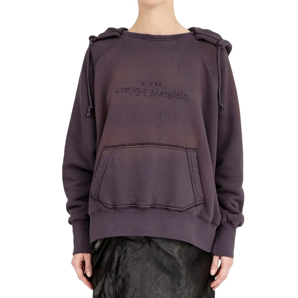 Sweat à capuche en coton Maison Margiela