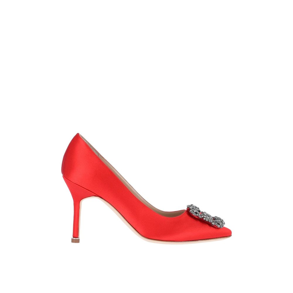 Escarpins Manolo Blahnik Hangisi 090 en satin