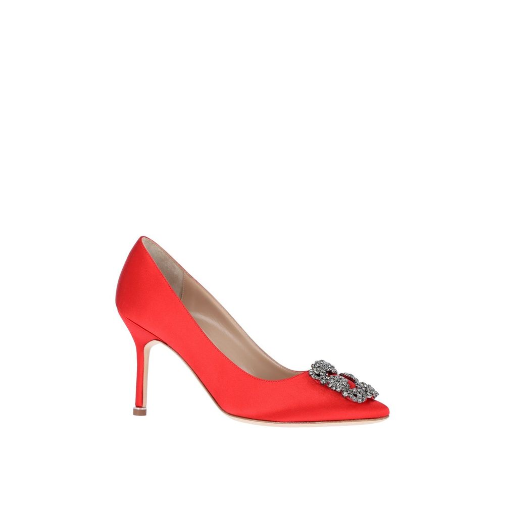 Escarpins Manolo Blahnik Hangisi 090 en satin