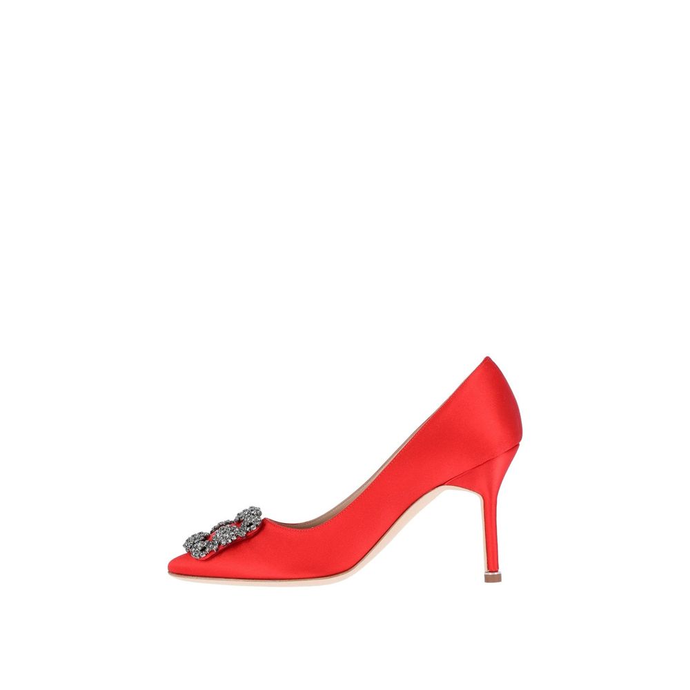 Escarpins Manolo Blahnik Hangisi 090 en satin