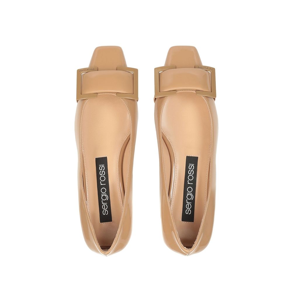 Ballerines en cuir Sergio Rossi