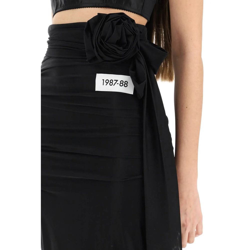Jupe longue en jersey extensible Dolce &amp; Gabbana
