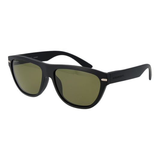 Schwarze Unisex-Sonnenbrille Serengeti