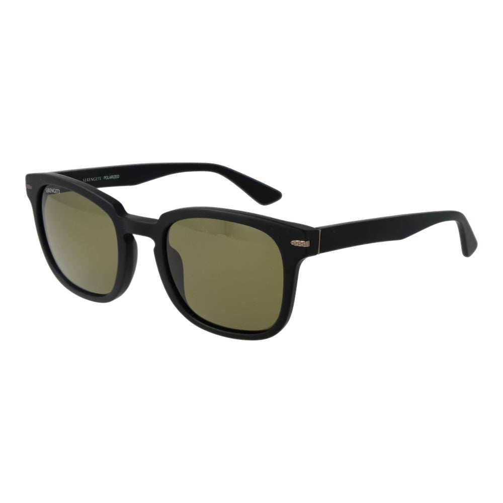 Lunettes de soleil unisexes noires Serengeti