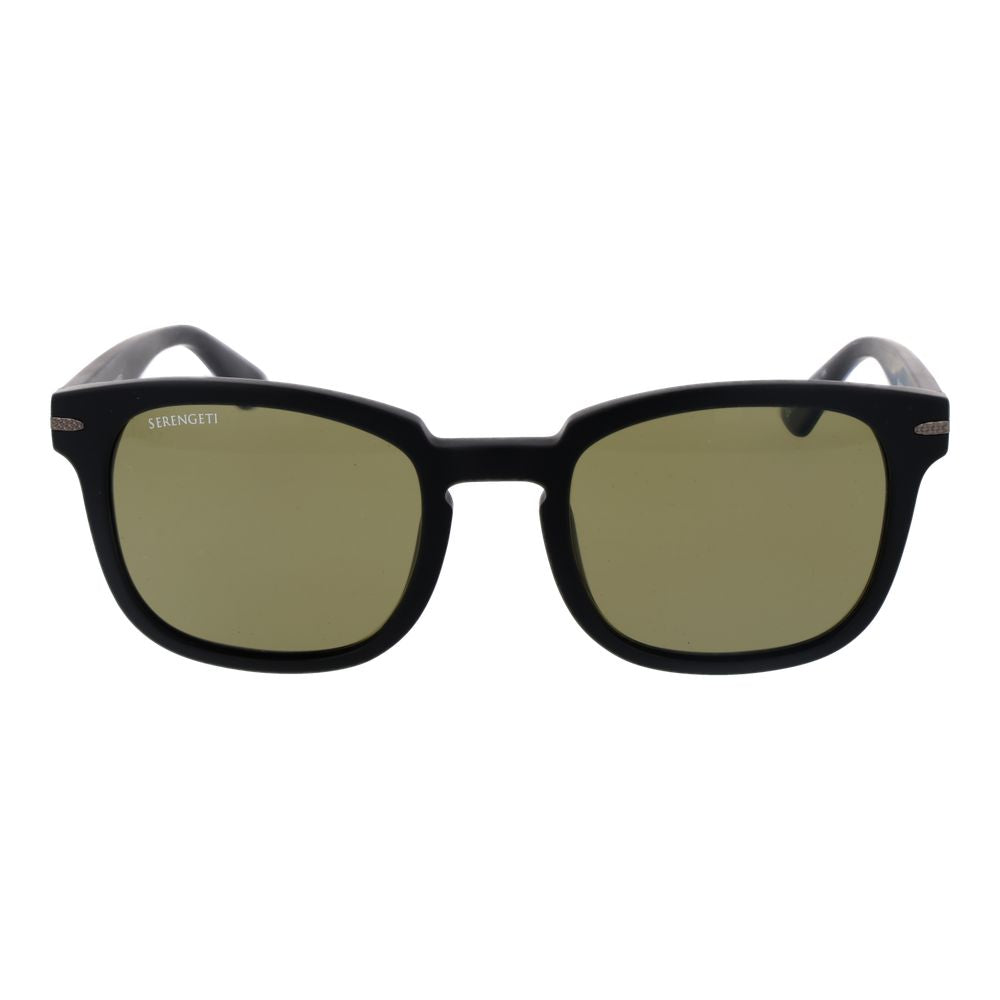 Lunettes de soleil unisexes noires Serengeti