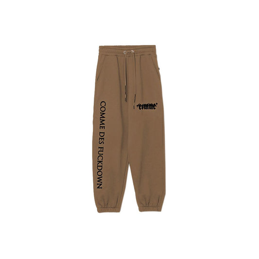 Comme Des Fuckdown Jean et pantalon en coton marron