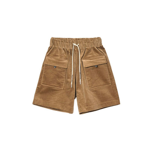 Short en coton marron Comme Des Fuckdown