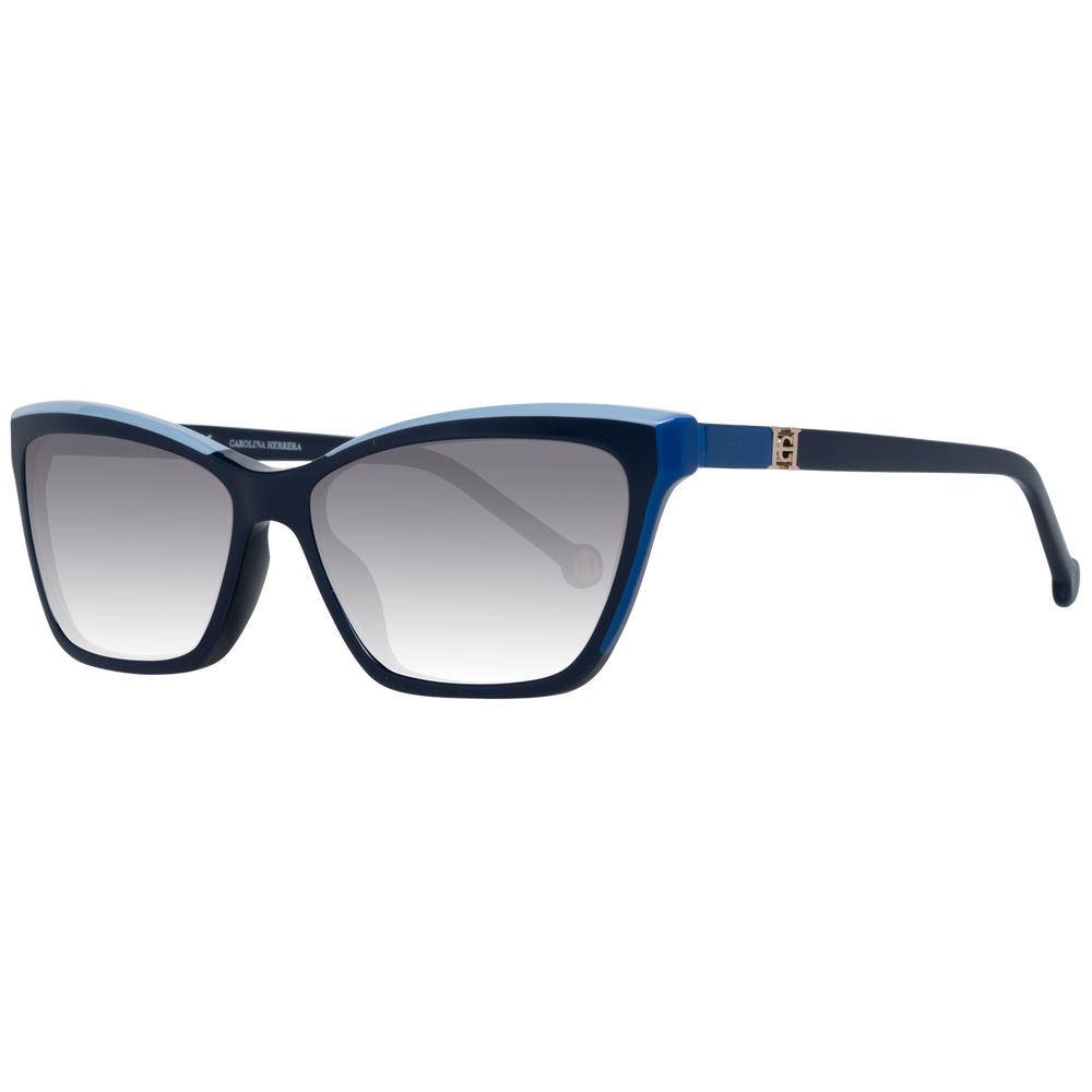 Carolina Herrera Blaue Damen-Sonnenbrille
