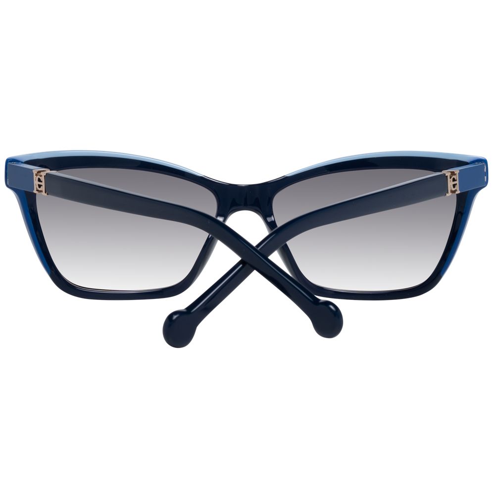 Carolina Herrera Blaue Damen-Sonnenbrille