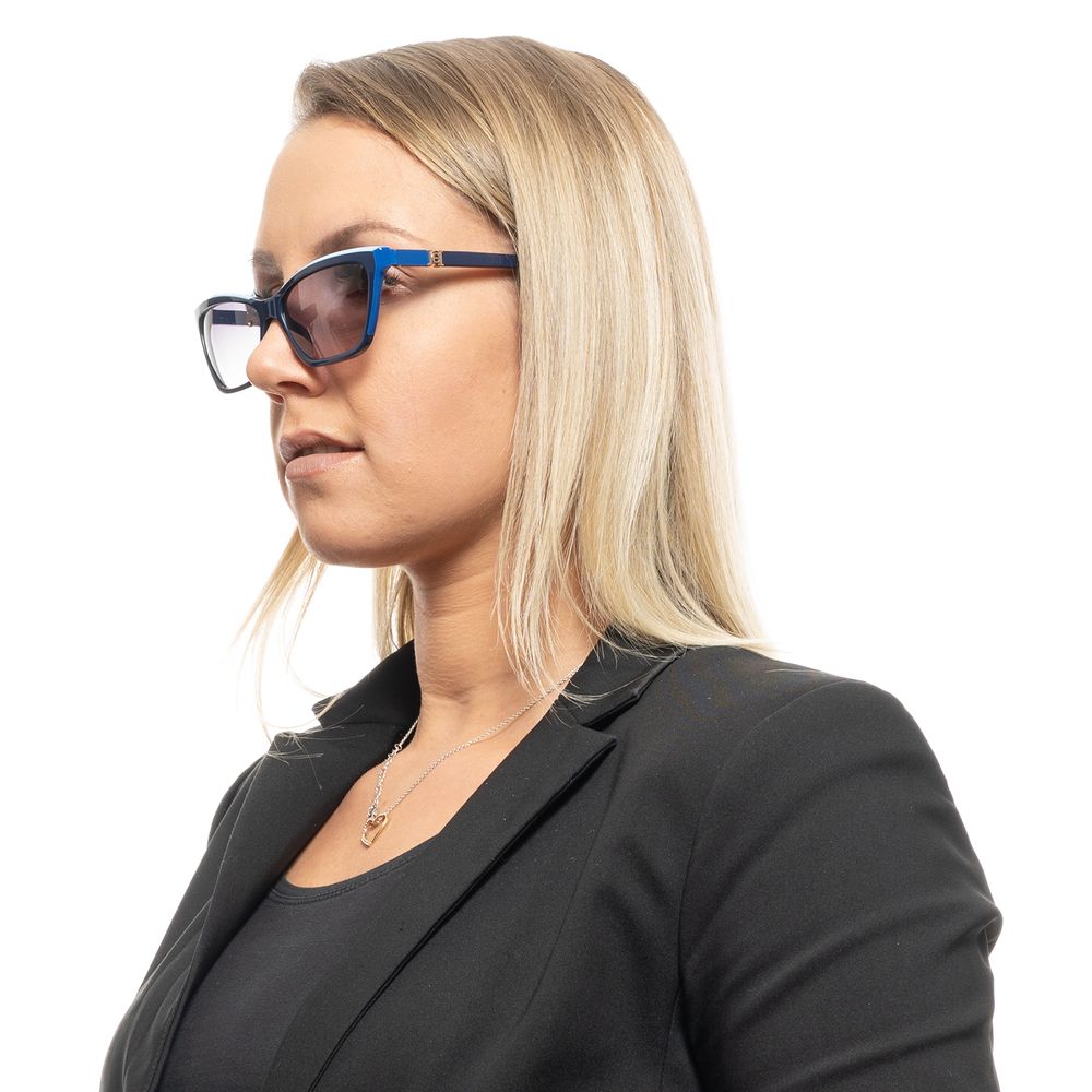 Carolina Herrera Blaue Damen-Sonnenbrille